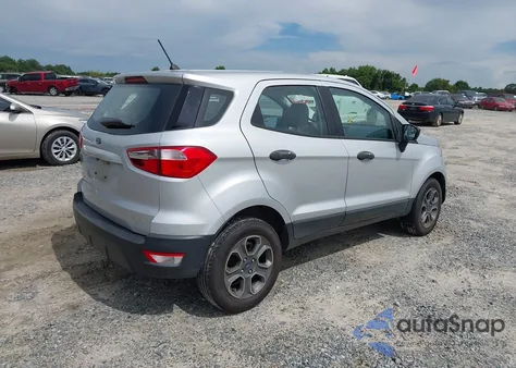 2018 Ford Ecosport S from USA, damaged, VIN MAJ3P1REXJC242569